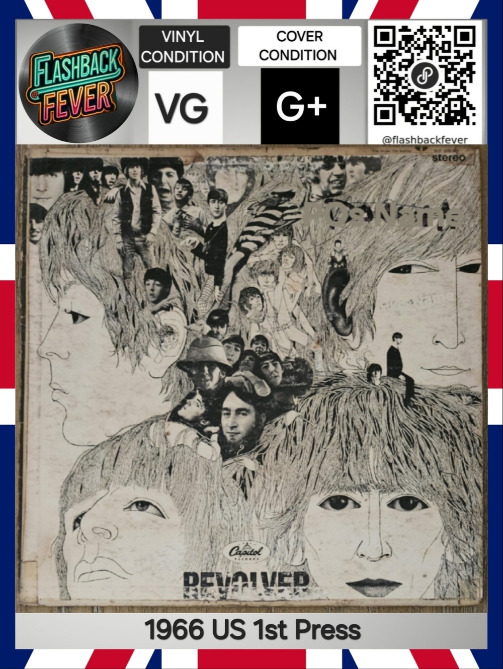 BEATLES•Revolver•1966 US Stereo (#ST 2576) L.A., 1st Pressing